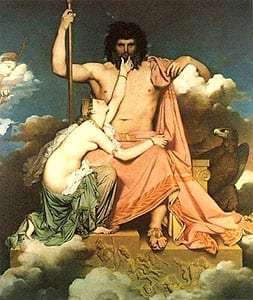 God, Zeus, mythen en sagen