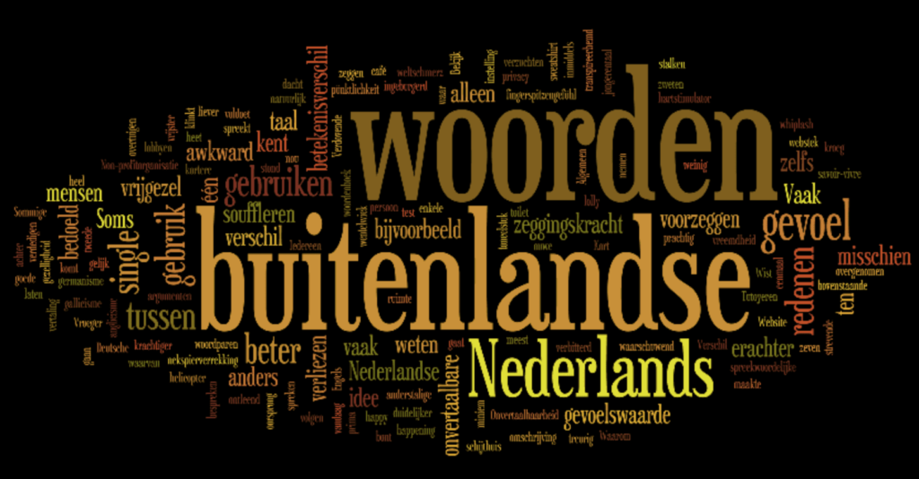 Gebruik van buitenlandse woorden is awkward?