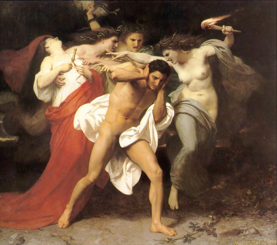 Orestes en de wraakgodinnen