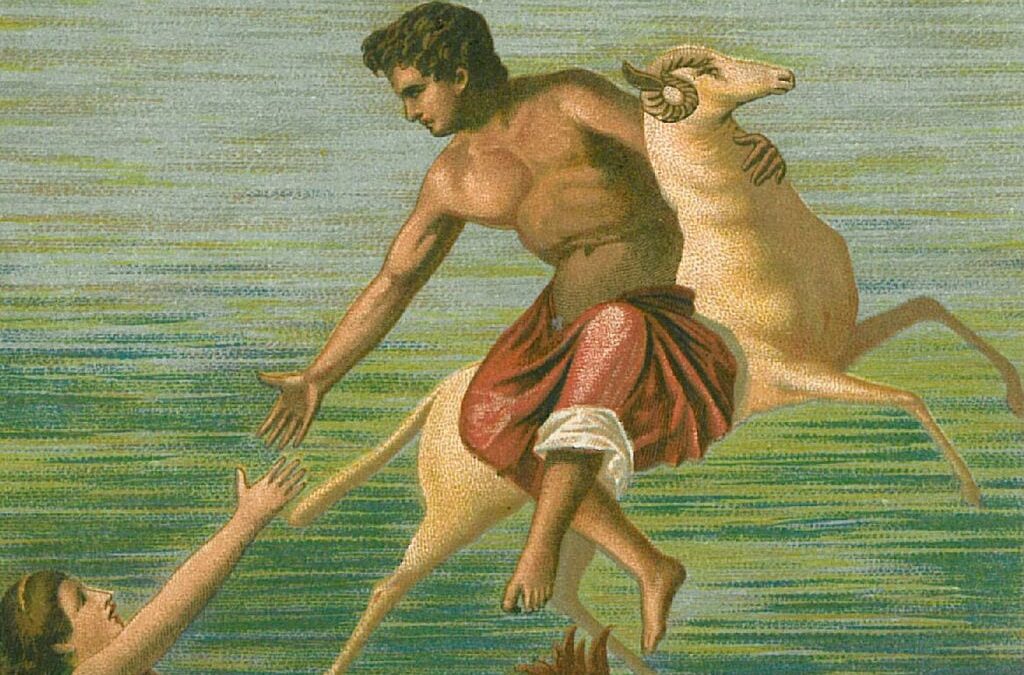 De mythe van Phrixos en Helle