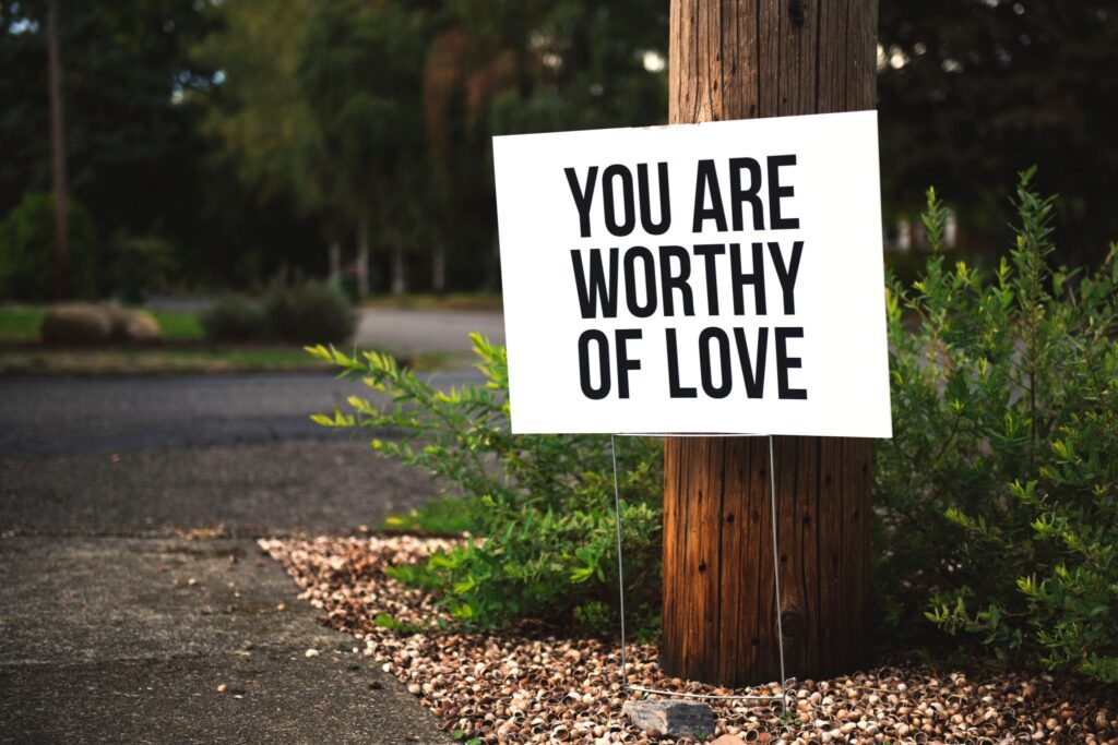 Je bent de liefde waard