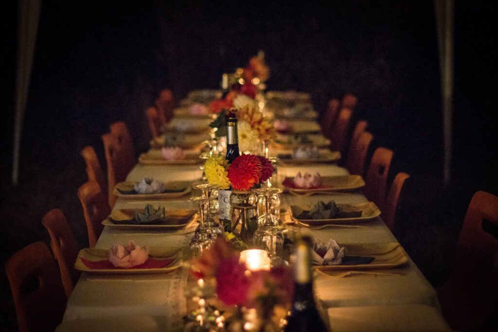 Kerstige schrijfopdracht over het kerstdiner