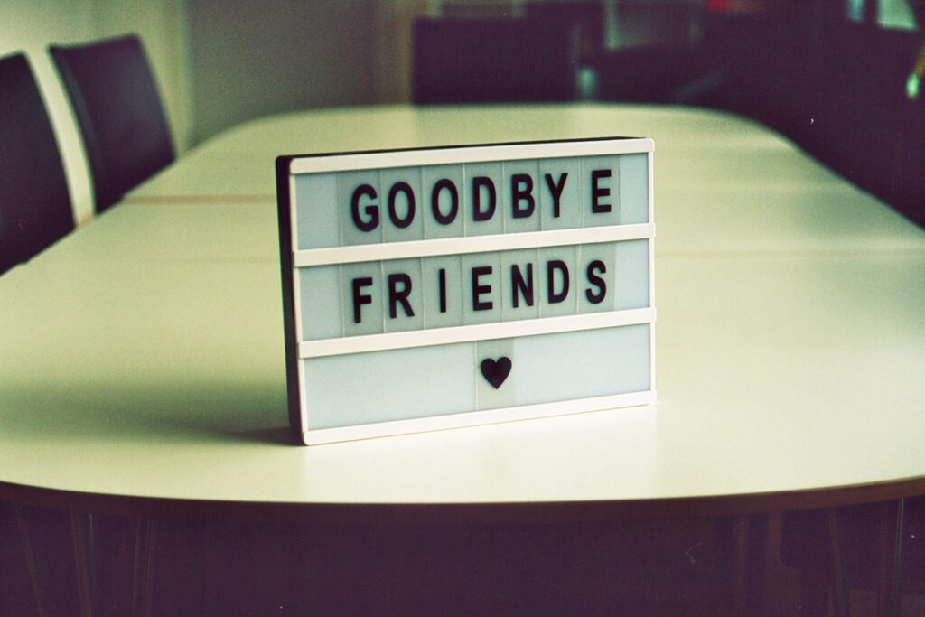 laatste #WOT: goodbye friends