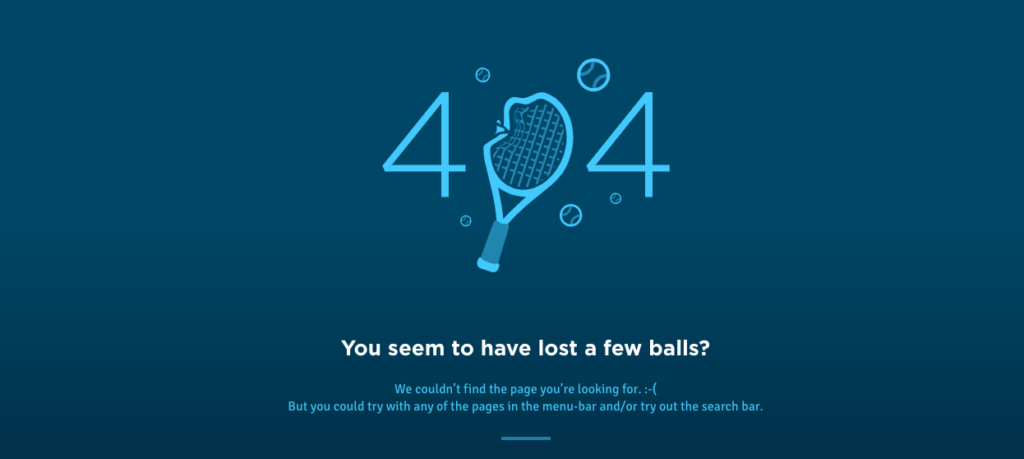 404 pagina van Novak Djokovic